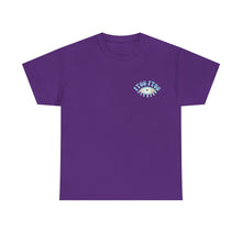 Load image into Gallery viewer, Unisex Tee with Greek Evil Eye Design
