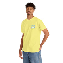Load image into Gallery viewer, Unisex Tee with Greek Evil Eye Design
