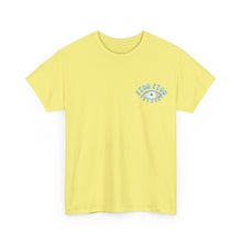 Load image into Gallery viewer, Unisex Tee with Greek Evil Eye Design

