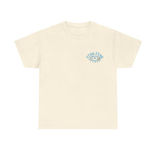 Load image into Gallery viewer, Unisex Tee with Greek Evil Eye Design
