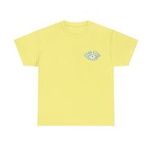 Load image into Gallery viewer, Unisex Tee with Greek Evil Eye Design
