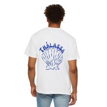 Load image into Gallery viewer, Coastal Vibes Unisex Heavy Cotton Tee - Thalassa Shell Design

